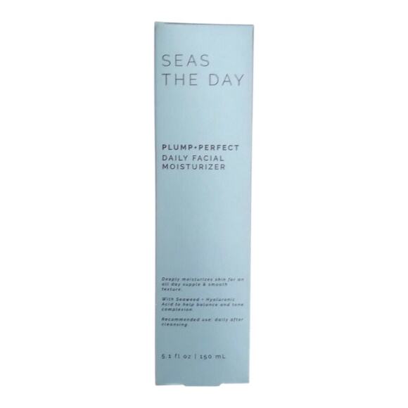 4 Sun+Moon Seas the Day Plump+Perfect Daily Facial Moisturizer Hyaluronic Acid - Picture 3 of 13